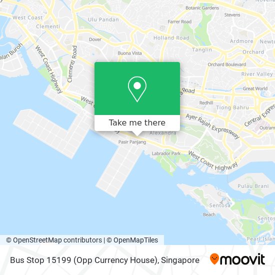Bus Stop 15199 (Opp Currency House) map