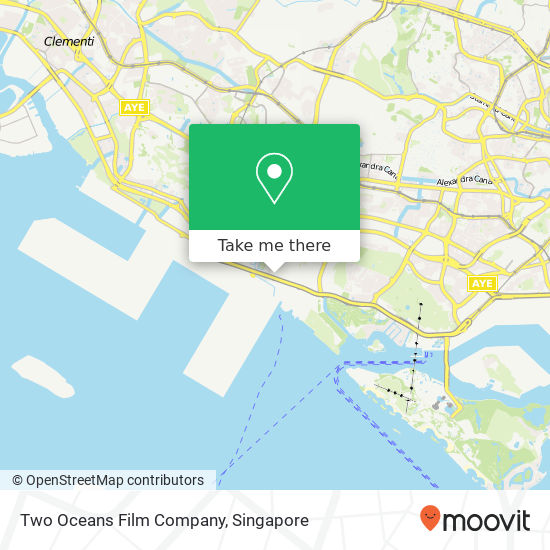 Two Oceans Film Company map