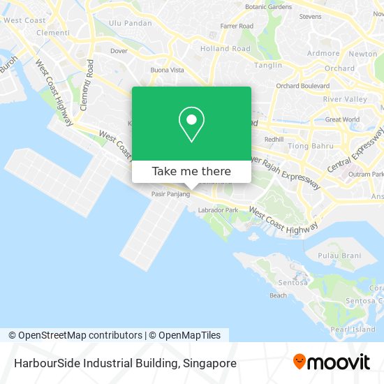 HarbourSide Industrial Building map