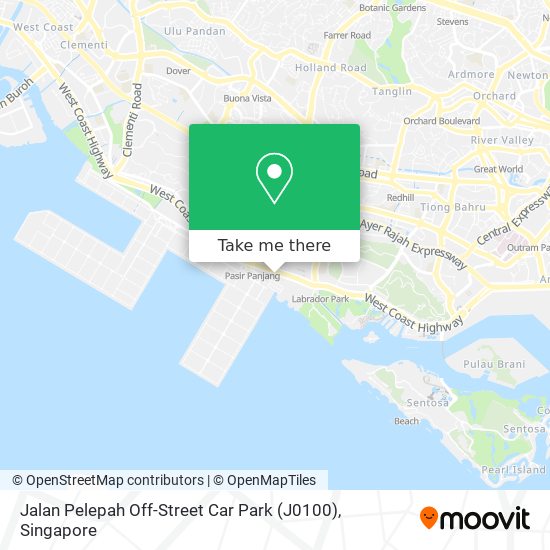 Jalan Pelepah Off-Street Car Park (J0100) map