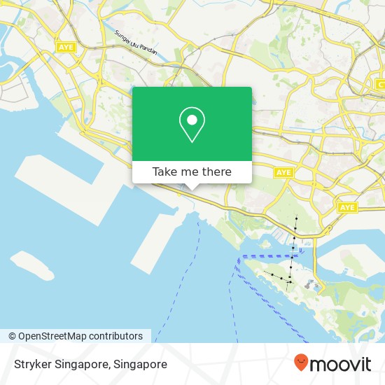 Stryker Singapore map