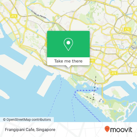 Frangipani Cafe map