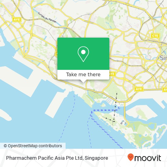 Pharmachem Pacific Asia Pte Ltd map