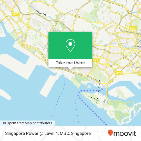 Singapore Power @ Level 4, MBC map