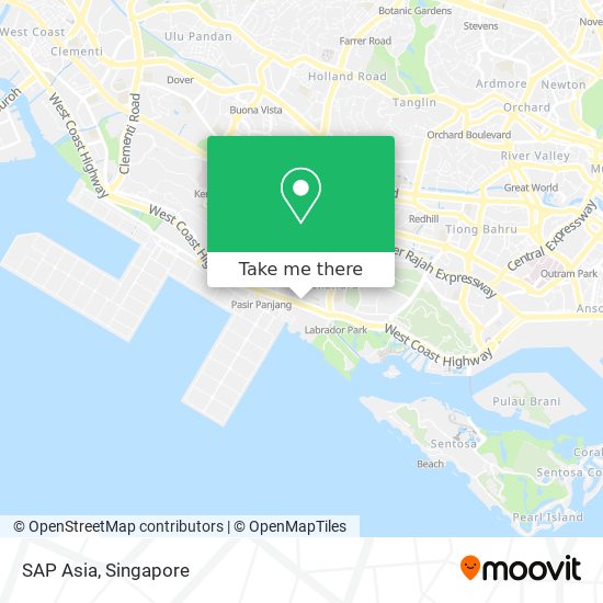 SAP Asia map
