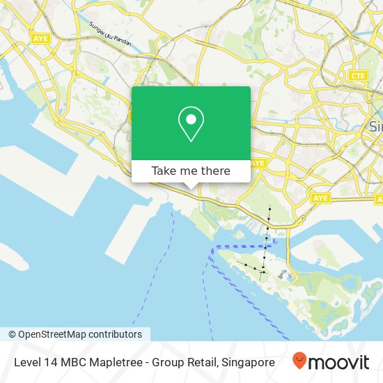 Level 14 MBC Mapletree - Group Retail map