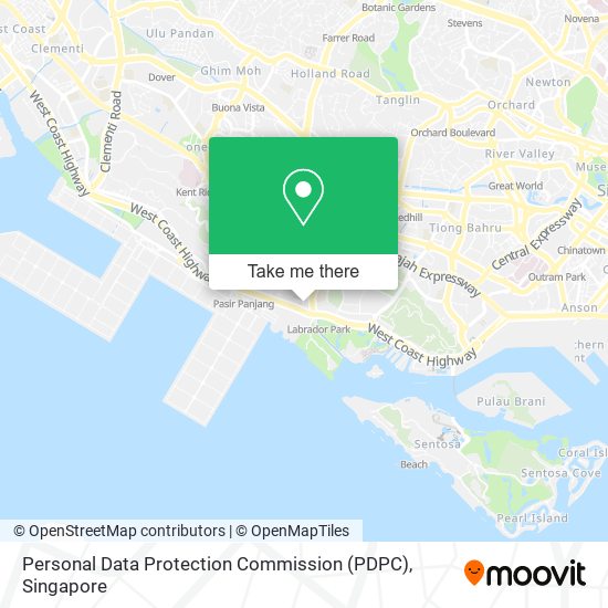Personal Data Protection Commission (PDPC) map