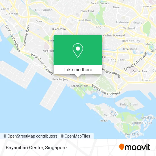 Bayanihan Center map
