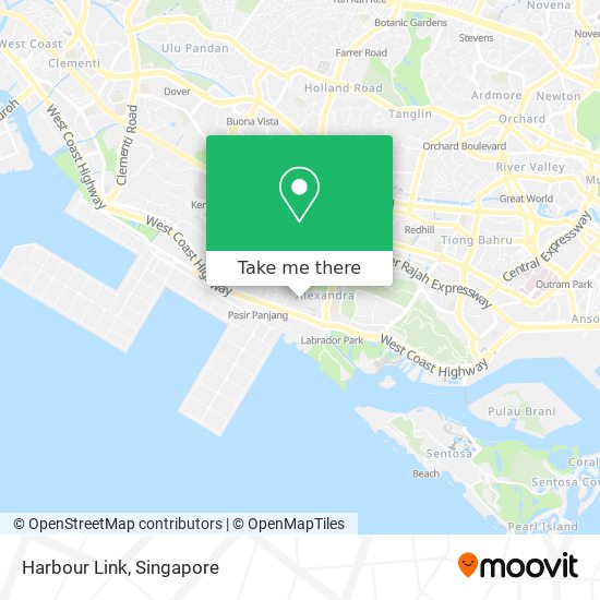 Harbour Link map