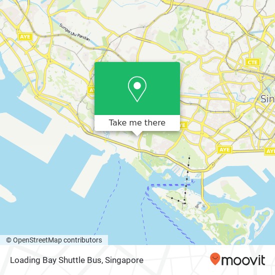 Loading Bay Shuttle Bus map