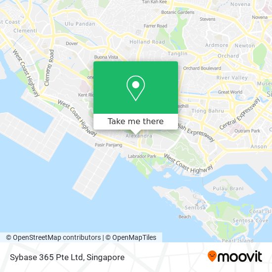 Sybase 365 Pte Ltd map