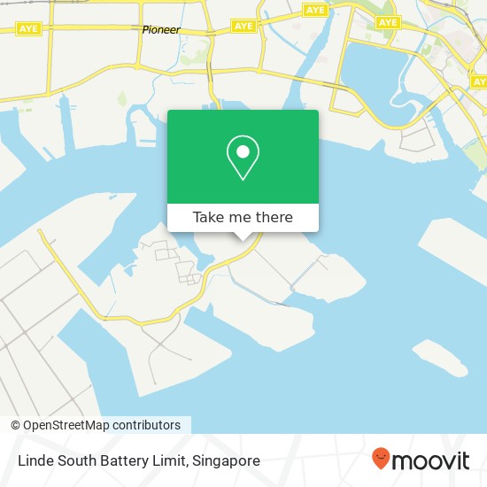 Linde South Battery Limit map