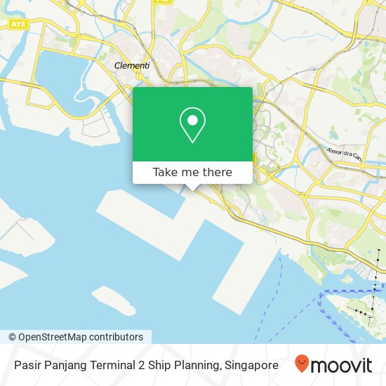 Pasir Panjang Terminal 2 Ship Planning地图