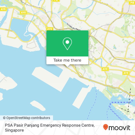 PSA Pasir Panjang Emergency Response Centre地图