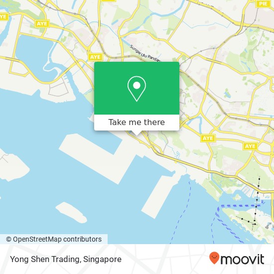 Yong Shen Trading map