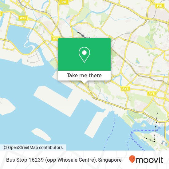 Bus Stop 16239 (opp Whosale Centre) map