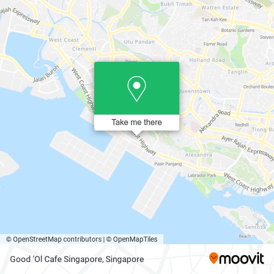 Good 'Ol Cafe Singapore map