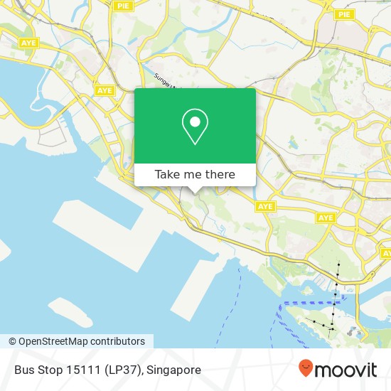 Bus Stop 15111 (LP37) map