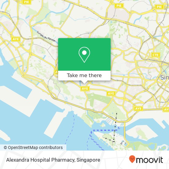 Alexandra Hospital Pharmacy地图