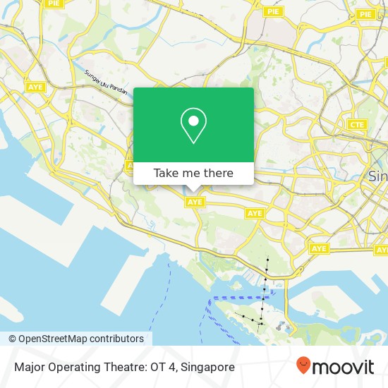 Major Operating Theatre: OT 4 map