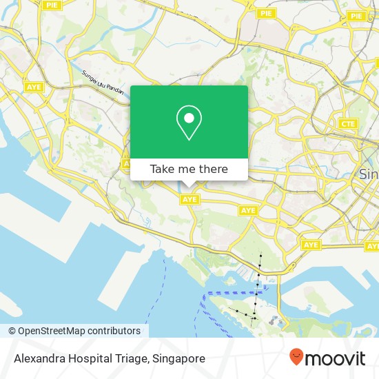 Alexandra Hospital Triage地图