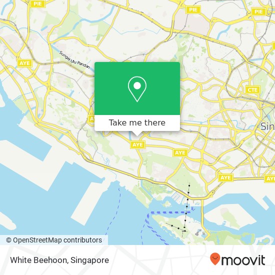 White Beehoon map