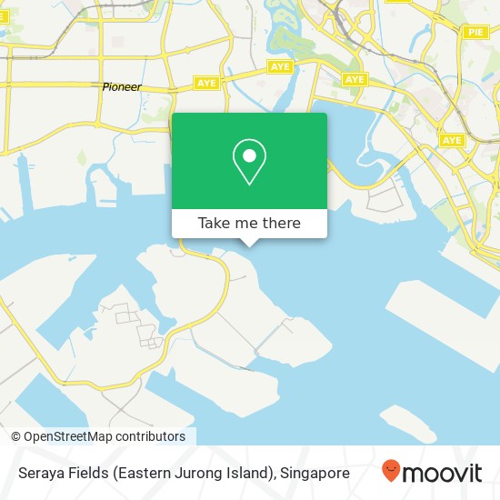 Seraya Fields (Eastern Jurong Island)地图