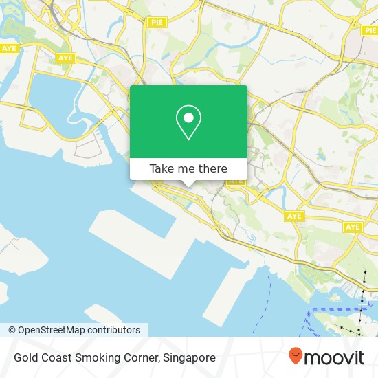 Gold Coast Smoking Corner map