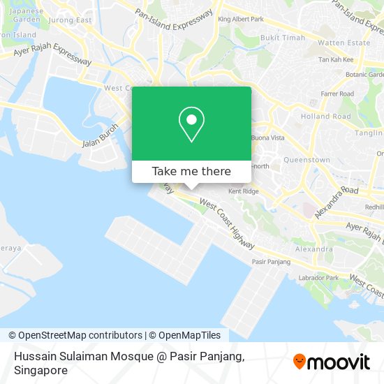 Hussain Sulaiman Mosque @ Pasir Panjang map