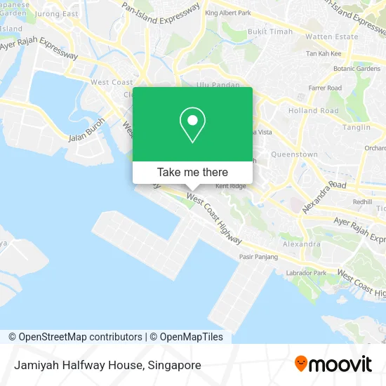 Jamiyah Halfway House map