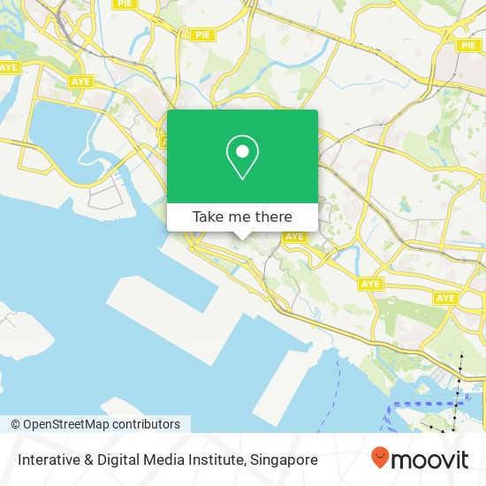 Interative & Digital Media Institute map