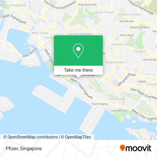 Pfizer map