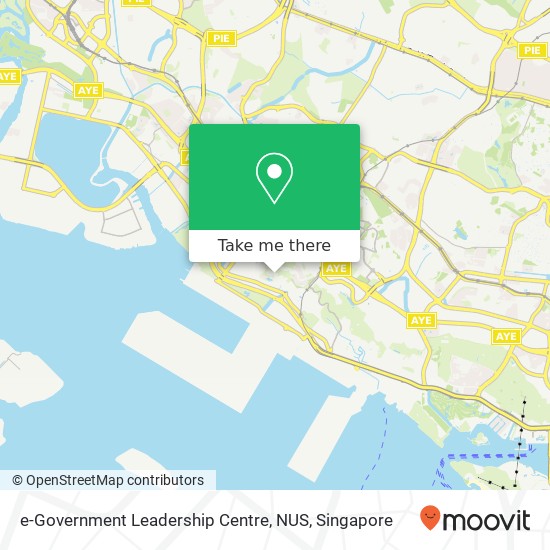 e-Government Leadership Centre, NUS map