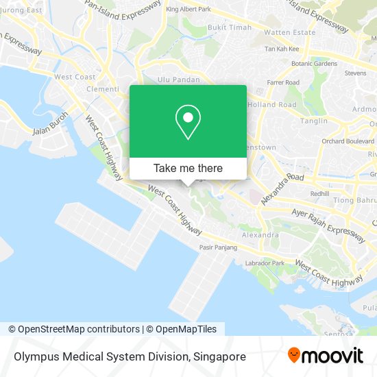 Olympus Medical System Division map