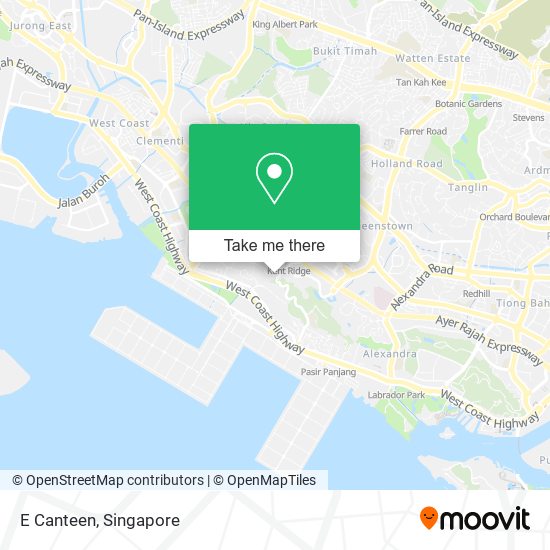 E Canteen map