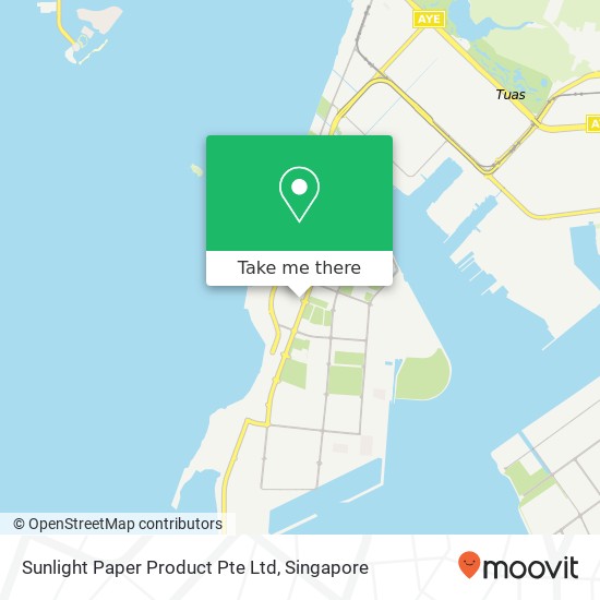 Sunlight Paper Product Pte Ltd map