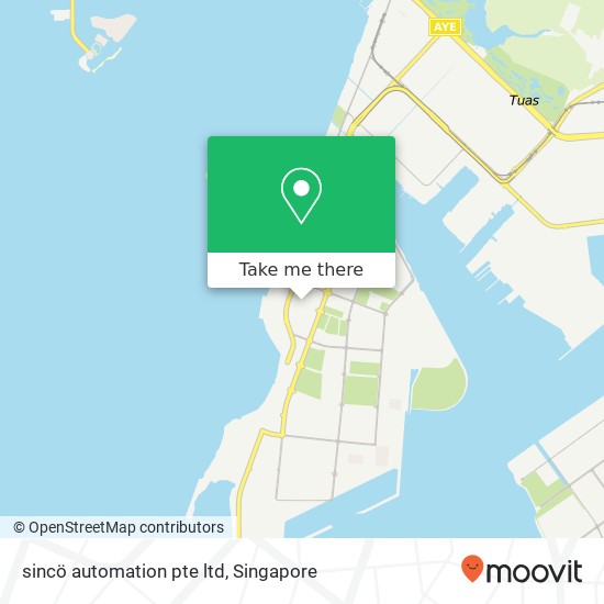 sincö automation pte ltd map