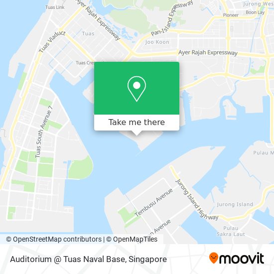 Auditorium @ Tuas Naval Base map