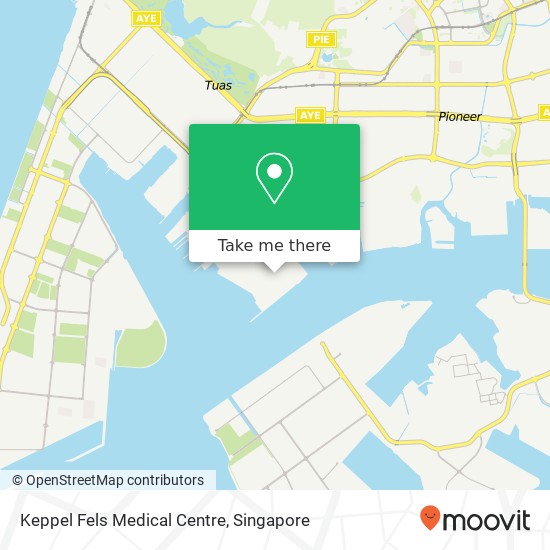 Keppel Fels Medical Centre map