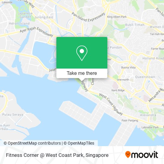 Fitness Corner @ West Coast Park map