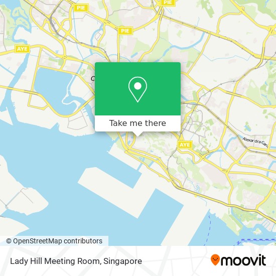 Lady Hill Meeting Room map