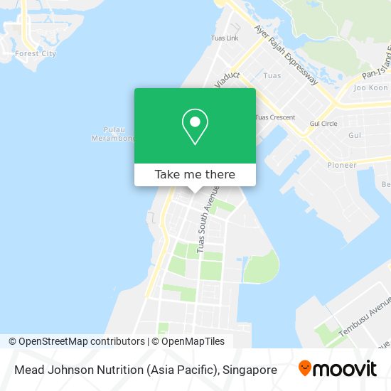Mead Johnson Nutrition (Asia Pacific)地图