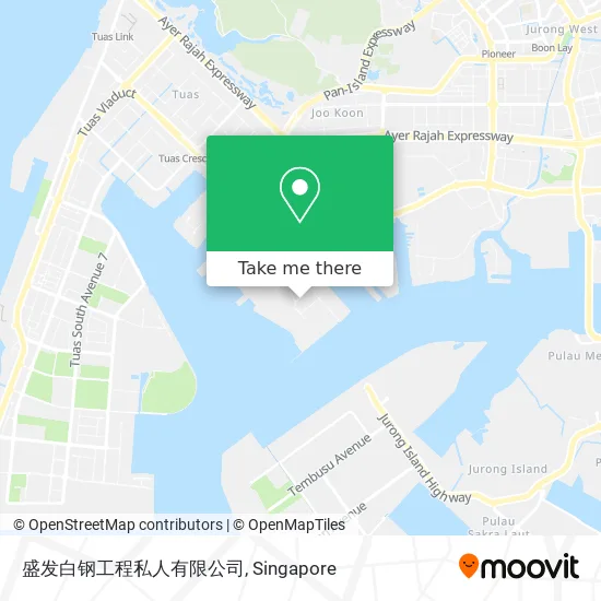 盛发白钢工程私人有限公司 map