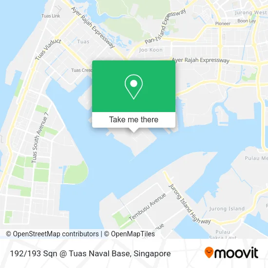 192/193 Sqn @ Tuas Naval Base地图