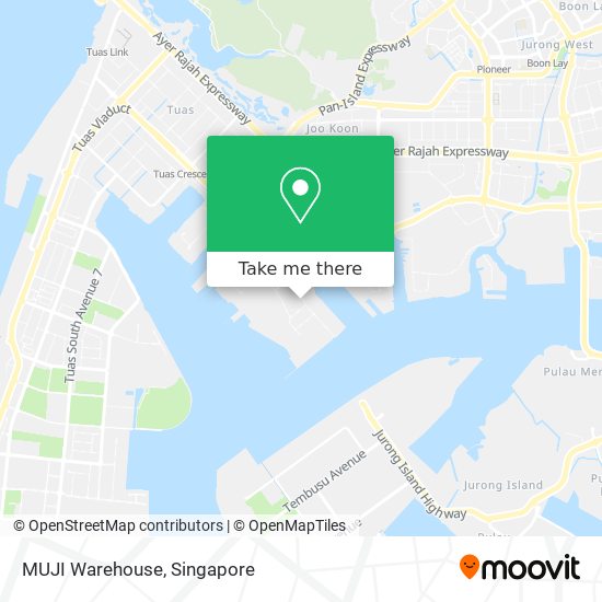 MUJI Warehouse map