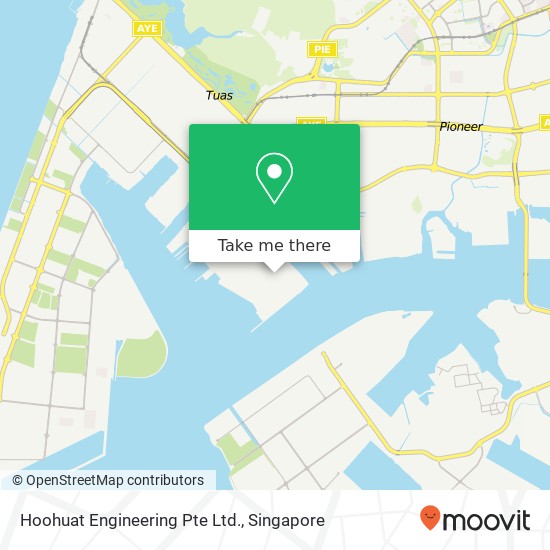 Hoohuat Engineering Pte Ltd. map