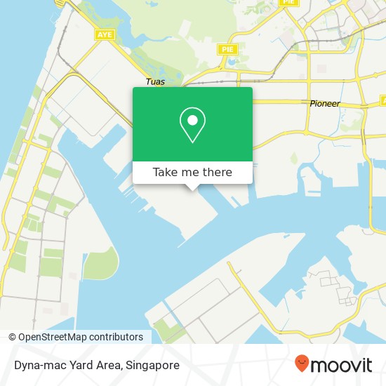 Dyna-mac Yard Area map