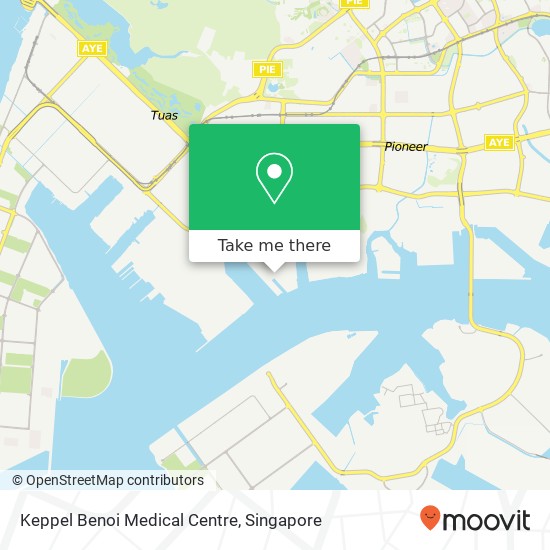 Keppel Benoi Medical Centre map