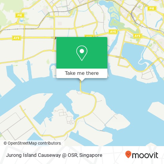 Jurong Island Causeway @ OSR map