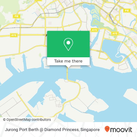 Jurong Port Berth @ Diamond Princess map